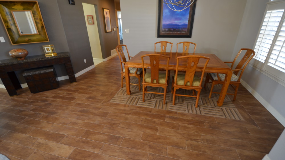 Wood Style Tile Floor